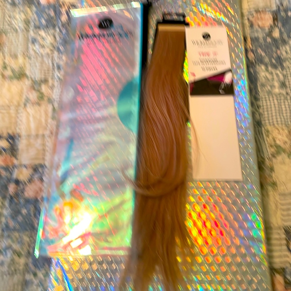 Brand new never worn, blonde 10 pieces